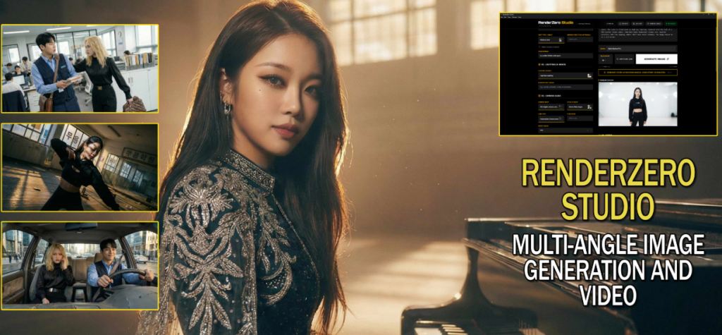 RenderZero Studio - AI Image and Video Generation